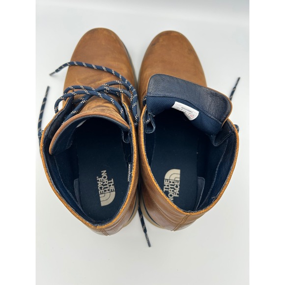 The North Face Ballard Chukka Mens 10 Brown Waterproof Leather Boots NF00CM78 main image 10